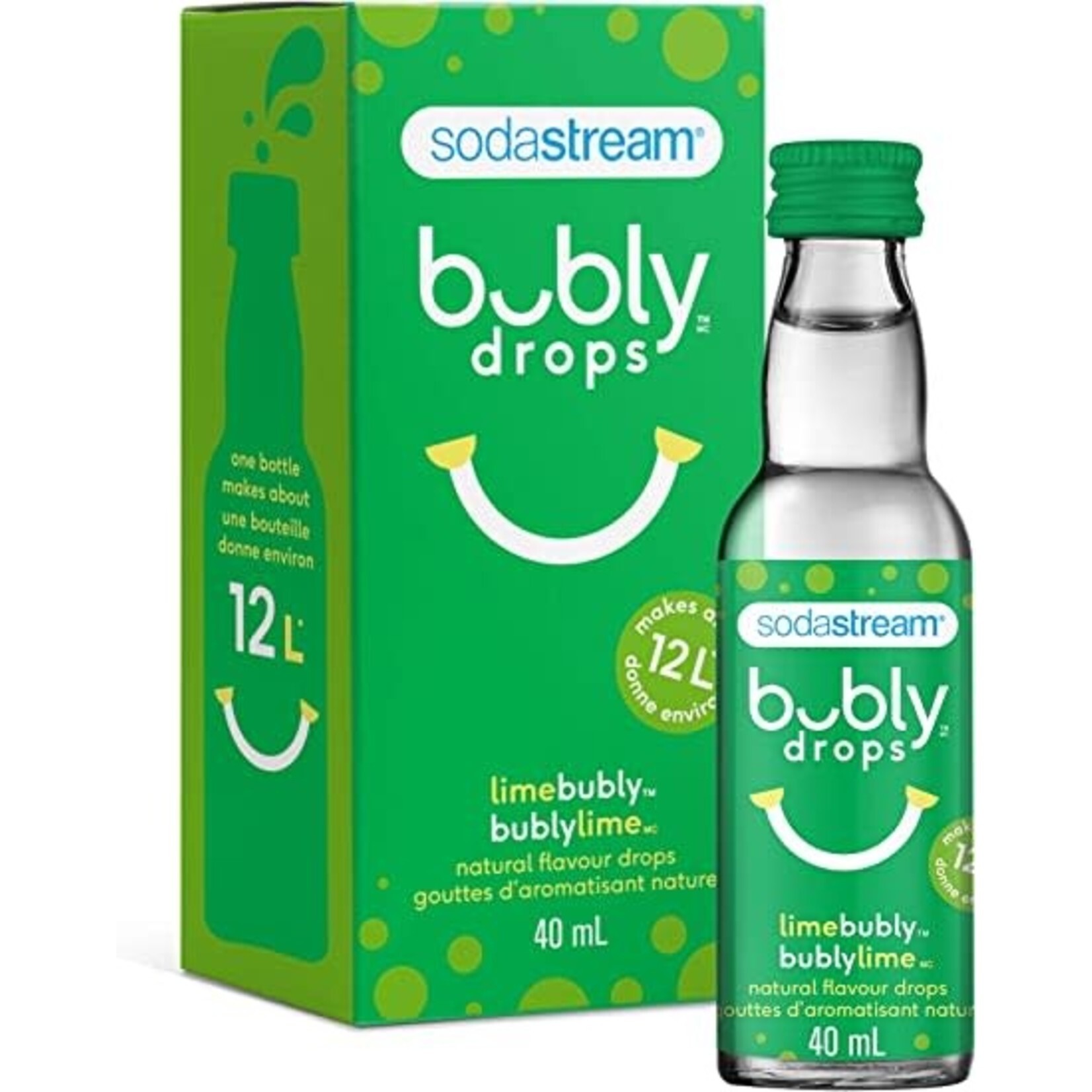SODASTREAM Saveur Bubly à la Lime