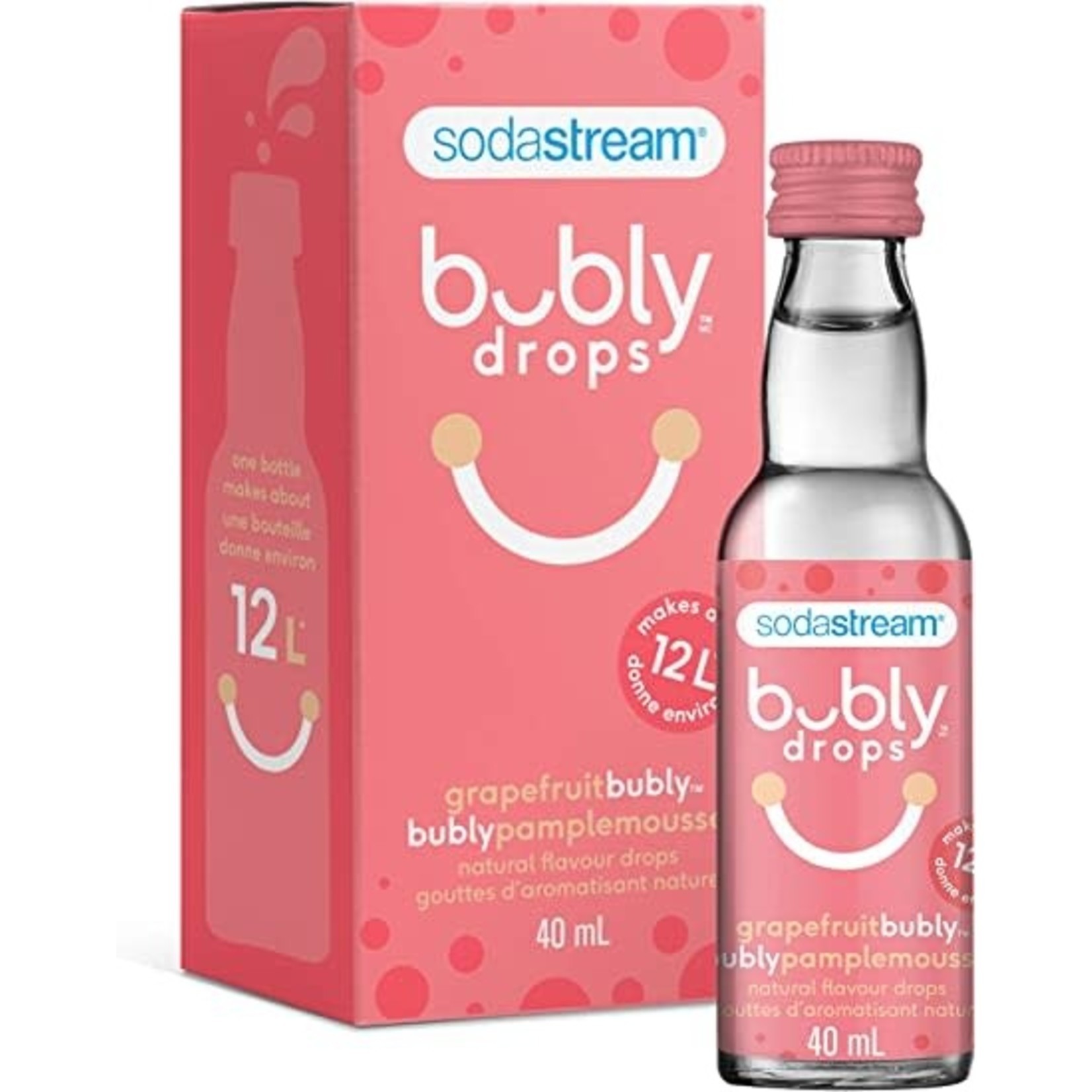 SODASTREAM Saveur Bubly aux Pamplemousses