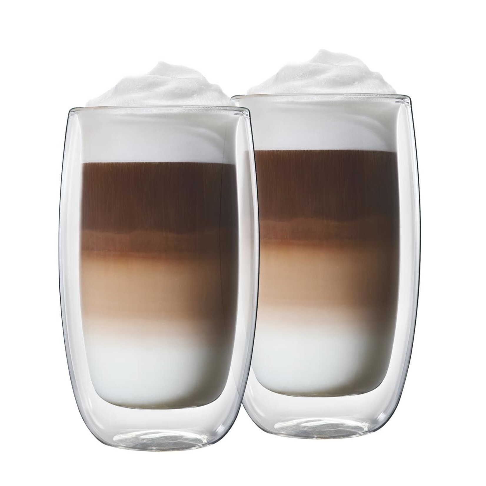 BARISTA+ Ensemble de 2 tasses à latte macchiato double paroi 380mL