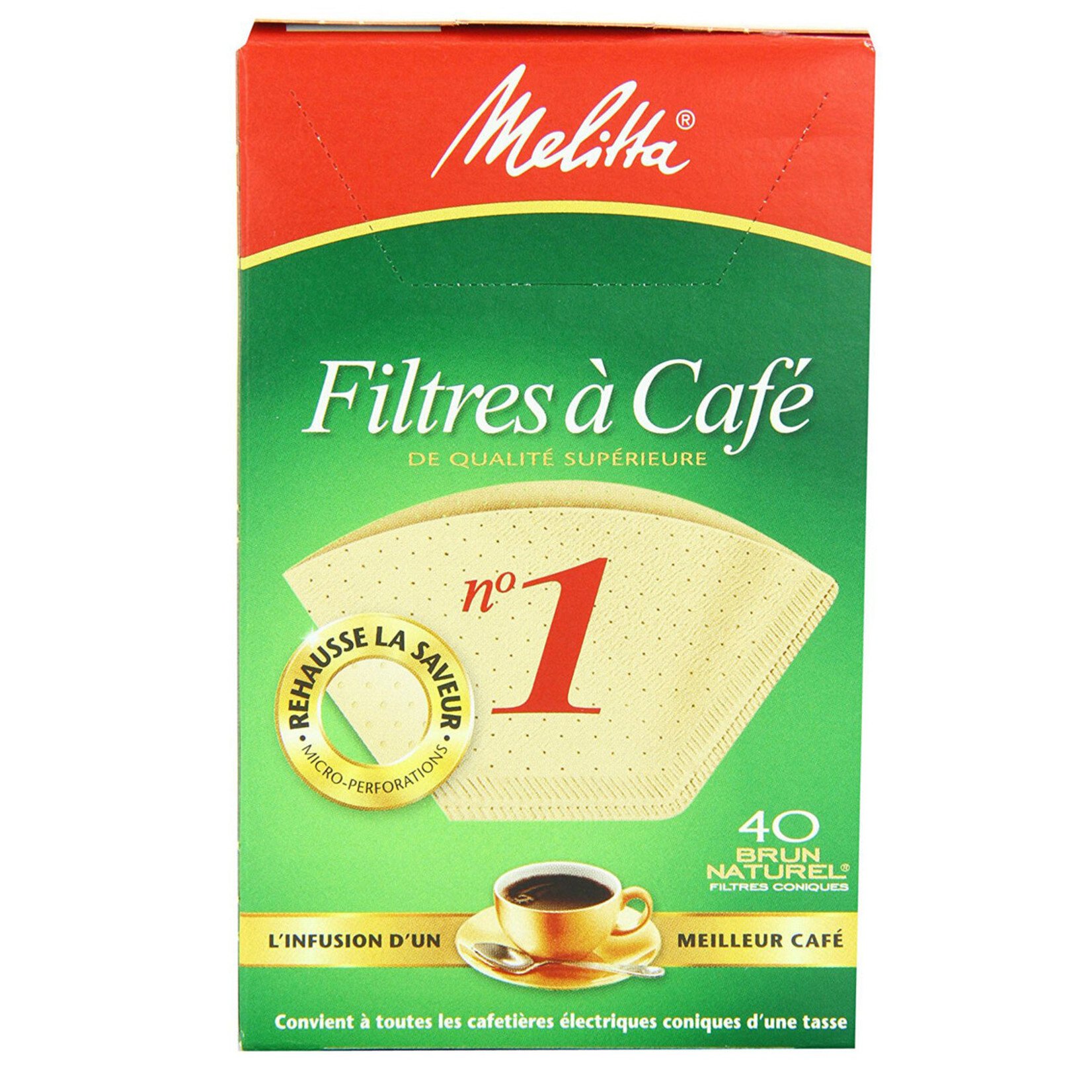 MELITTA Filtres cône #1 (40)