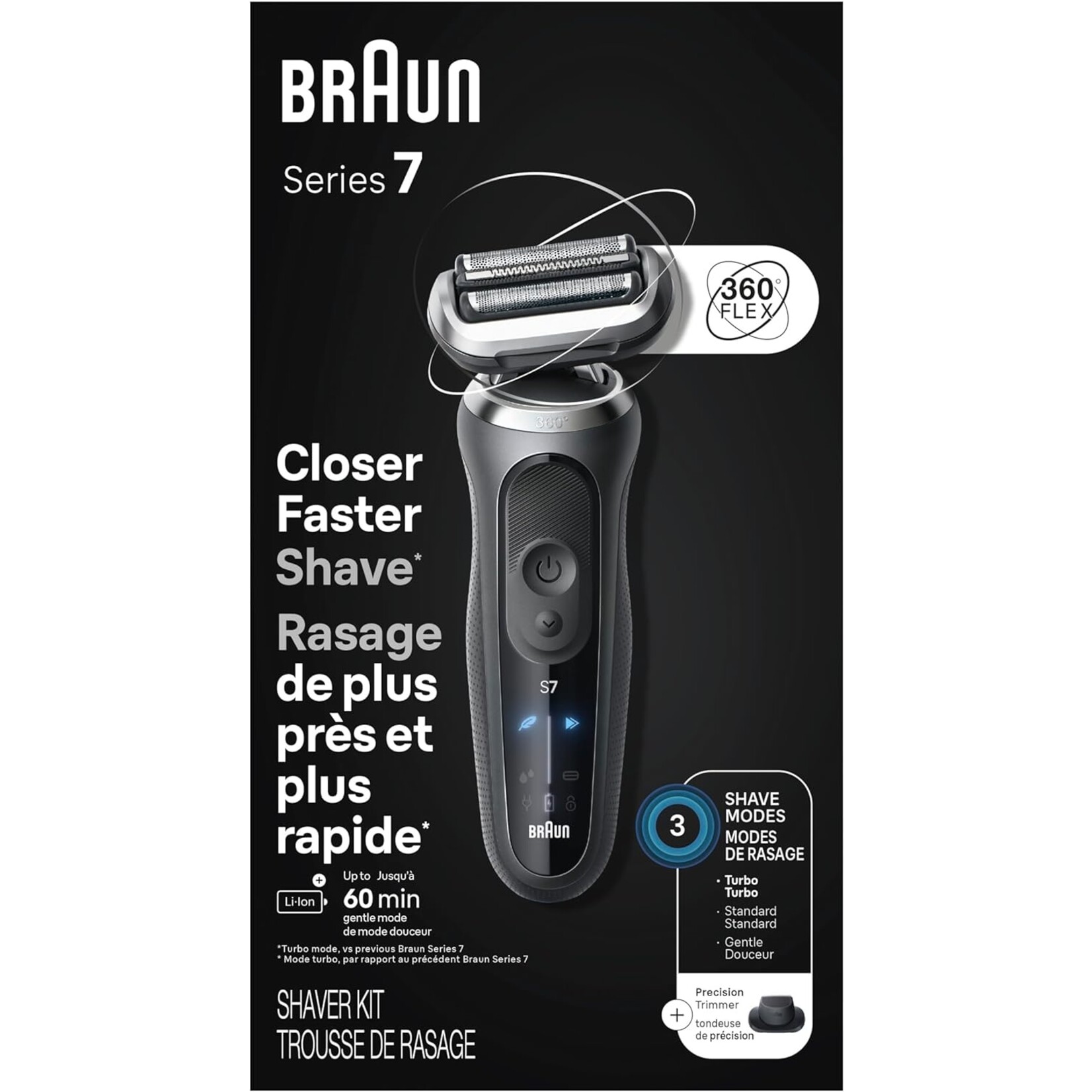 BRAUN RASOIR BRAUN SERIE 7