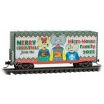 Micro Trains Line 10100894 N Micro Mouse Christmas 2022