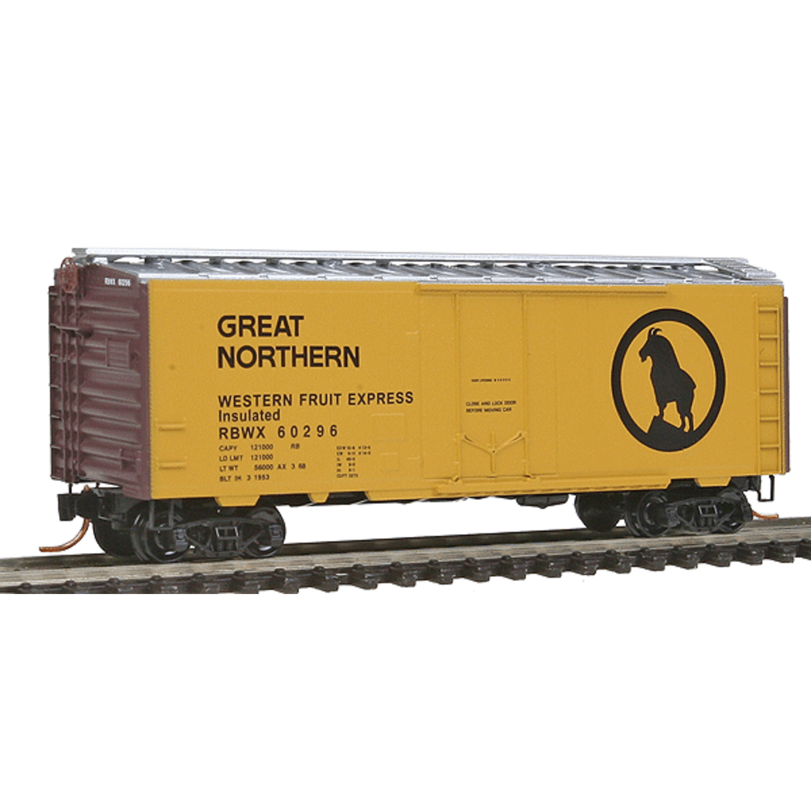 Micro Trains Line 02100460 N Great Northern/Western Fruit Express RBWX 60296