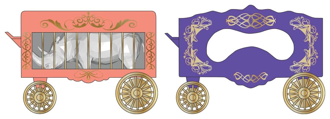 47000310 N Circus Wagon 2 2pk