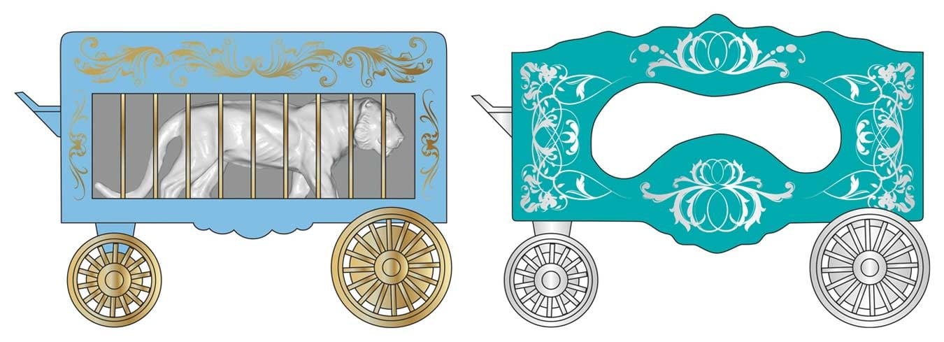 47000320 N Circus Wagon 3 2 pk