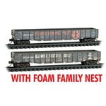 Micro Trains Line 99305044 N ICG Weathered 2 Pack