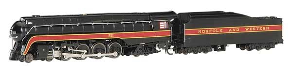53253 N N&W J 4-8-4 Steam Loco 611/DCC Sound