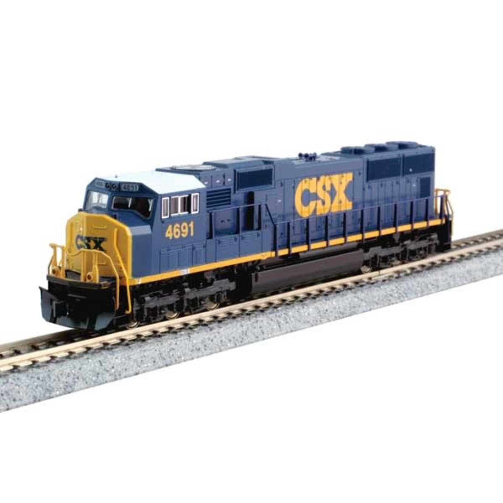 Kato 1767610 N SD70M Diesel w/Flat Radiator CSX 4695