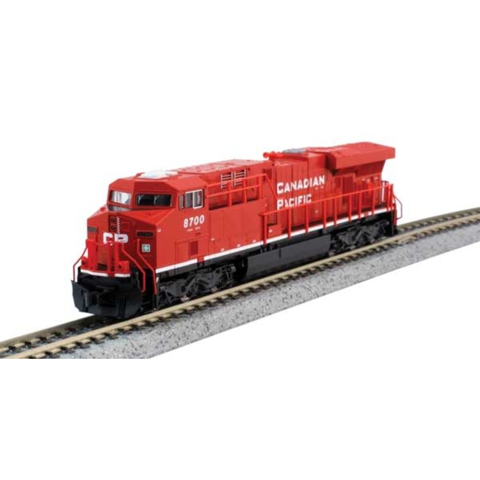 Kato 1768945 N ES44DC Diesel CP 8736 Canadian Pacific
