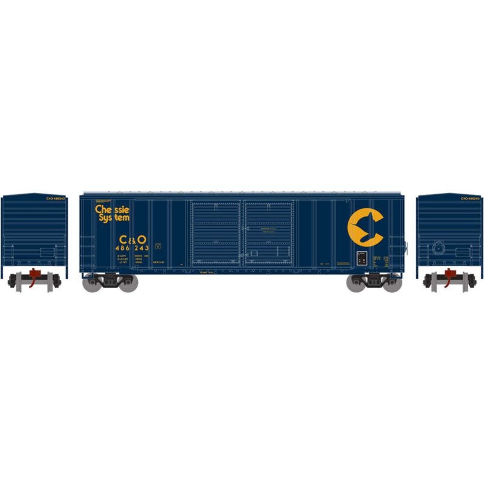 Athearn 17542 N DD Boxcar FMC