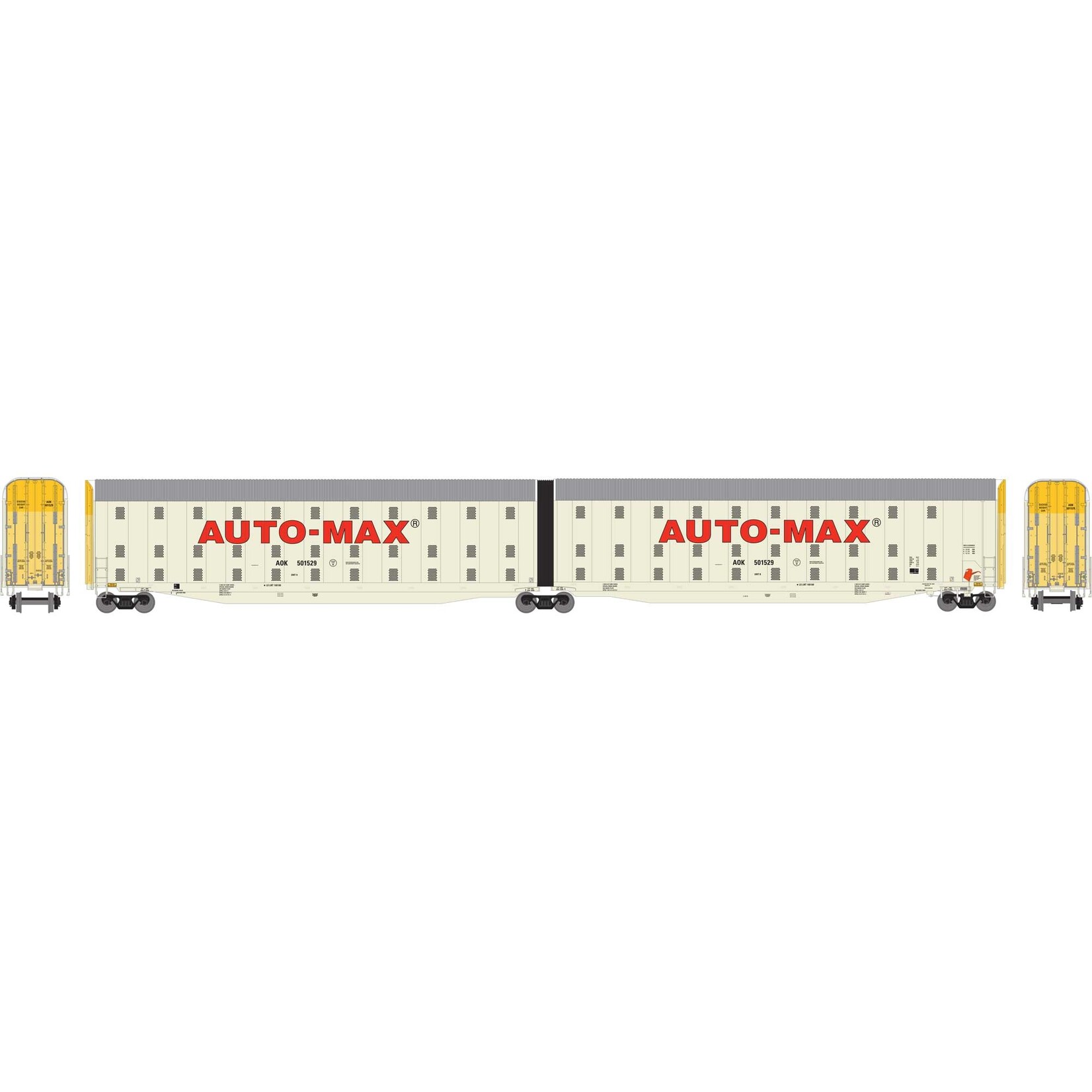 Athearn 24828 N Auto-Max Auto Carrier, AOK 501529