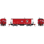 Athearn 26714 N Bay Window Caboose, GN X185