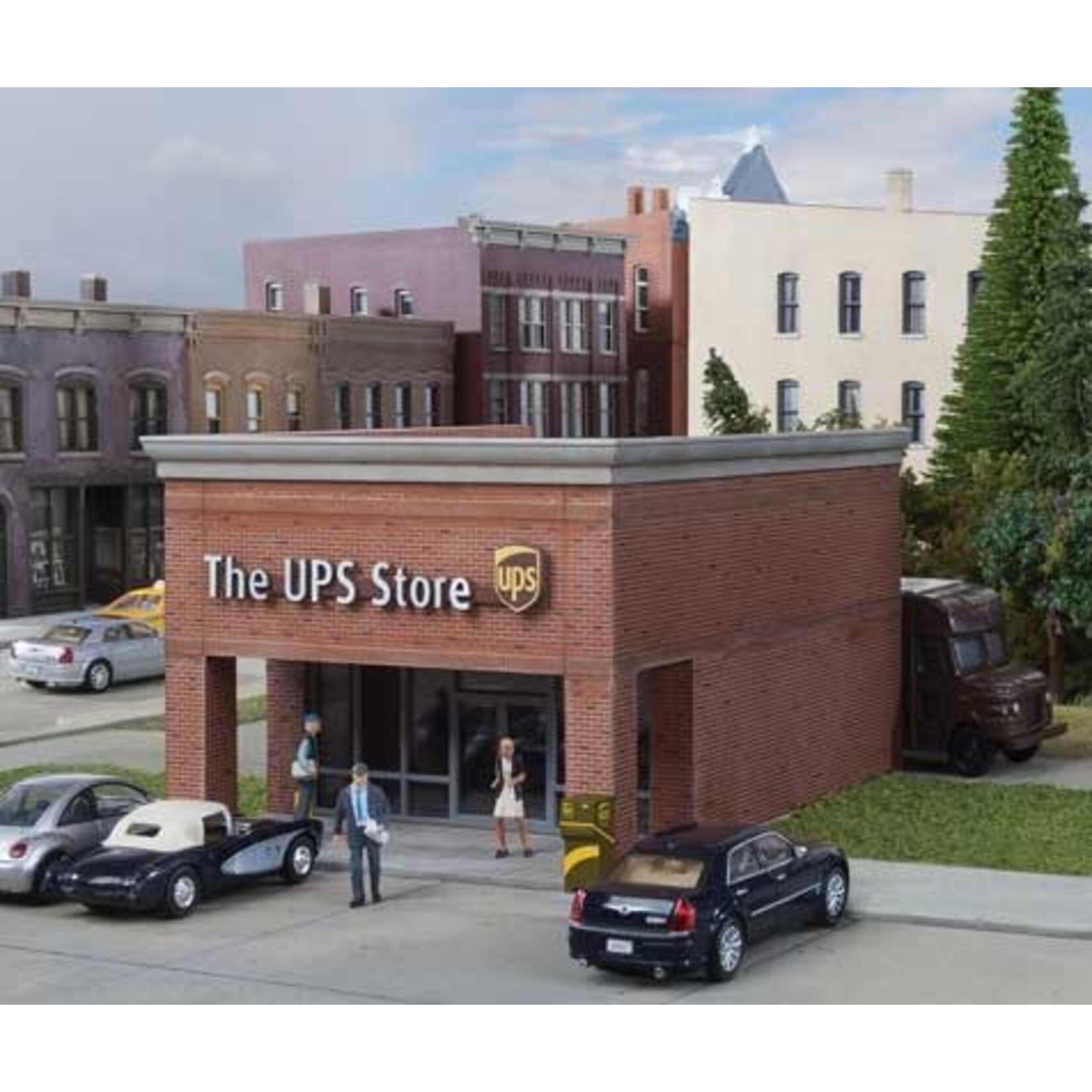 Walthers 9334112 HO The UPS Store Kit