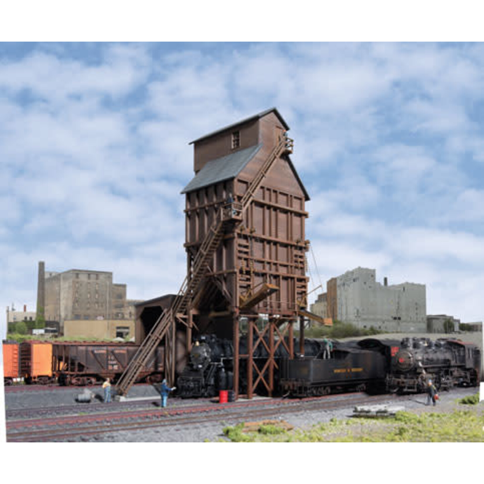 Walthers 9332922 HO Wood Coaling Tower