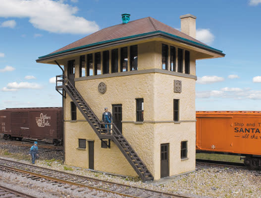 9332983 HO Santa Fe Interlocking Tower