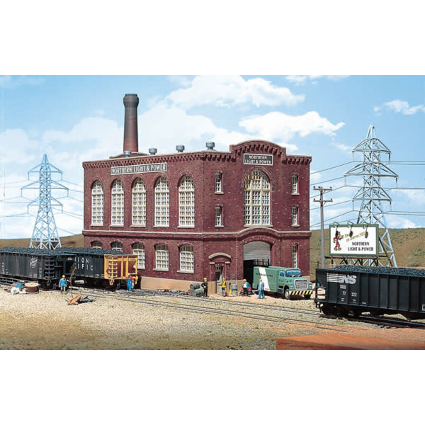 Walthers 9333021 HO Northern Light and Power Powerhouse Kit