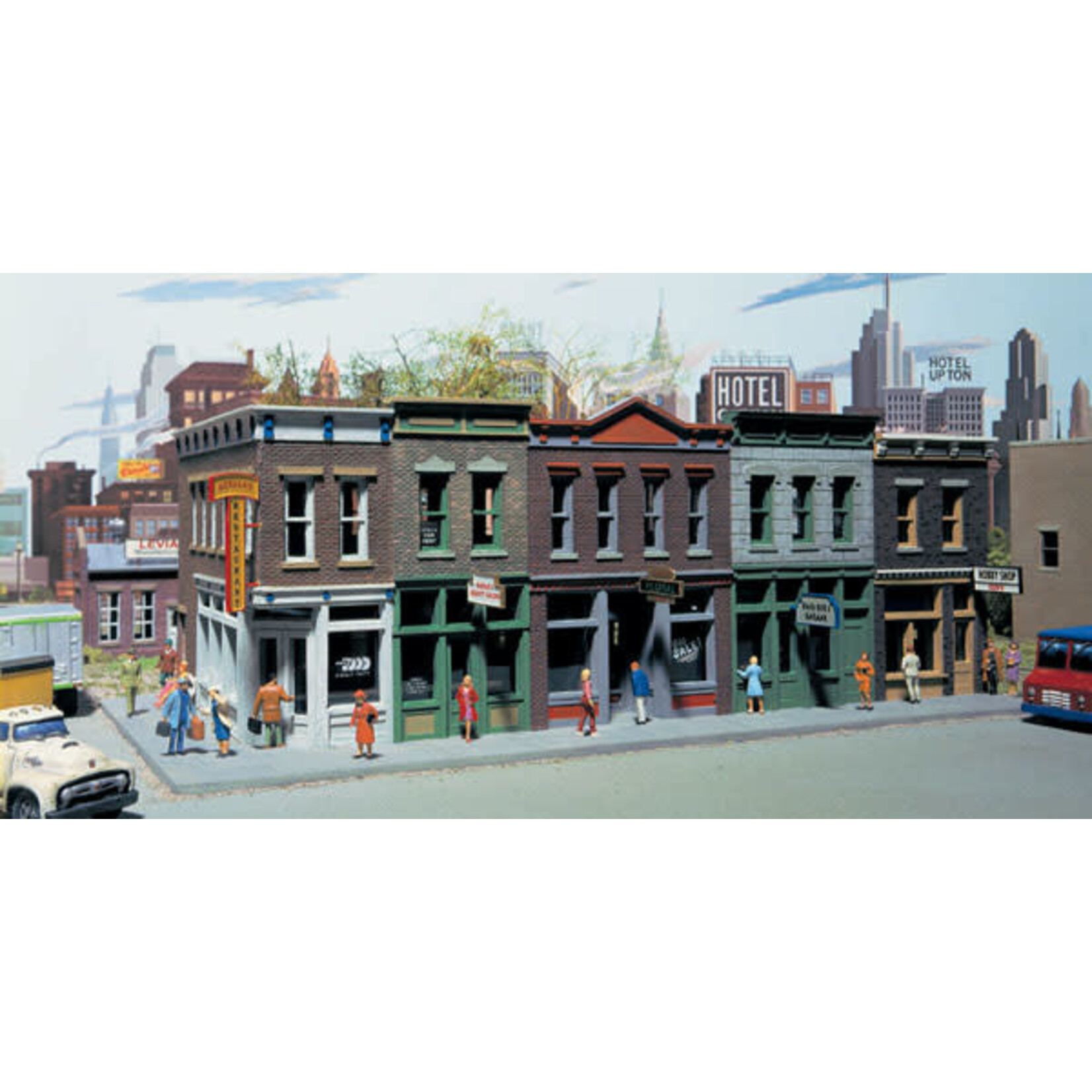 Walthers 9333028 HO Merchant's Row I Kit