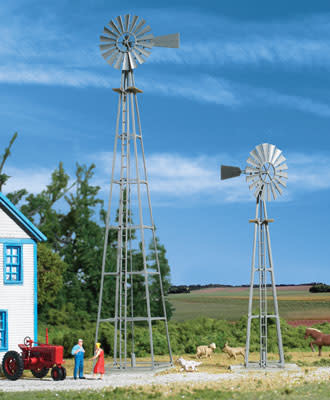 9333198 HO Van Dyke Farm Windmill
