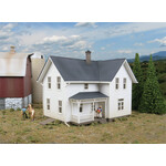 Walthers 9333333 HO Lancaster Farmhouse Kit - 5-15/16 x 4-1/2 x 4-5/16