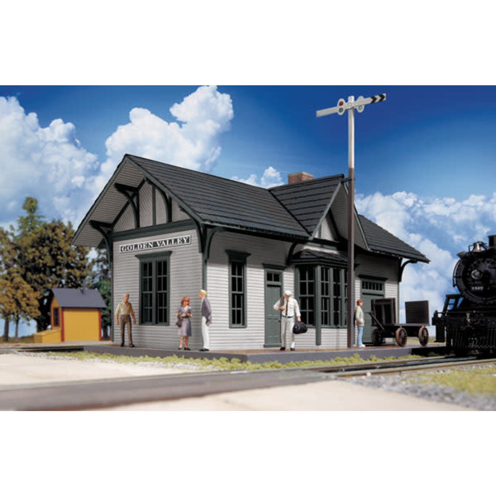 Walthers 9333532 HO Golden Valley Depot Kit