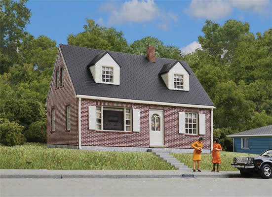 9333774 HO Brick Cape Cod House