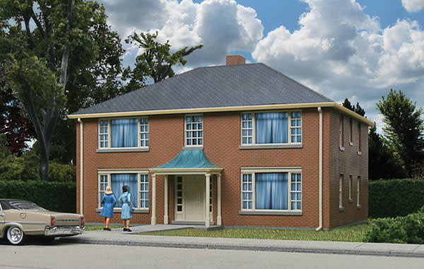 9333781 HO Four-Unit Brick Apartment Building