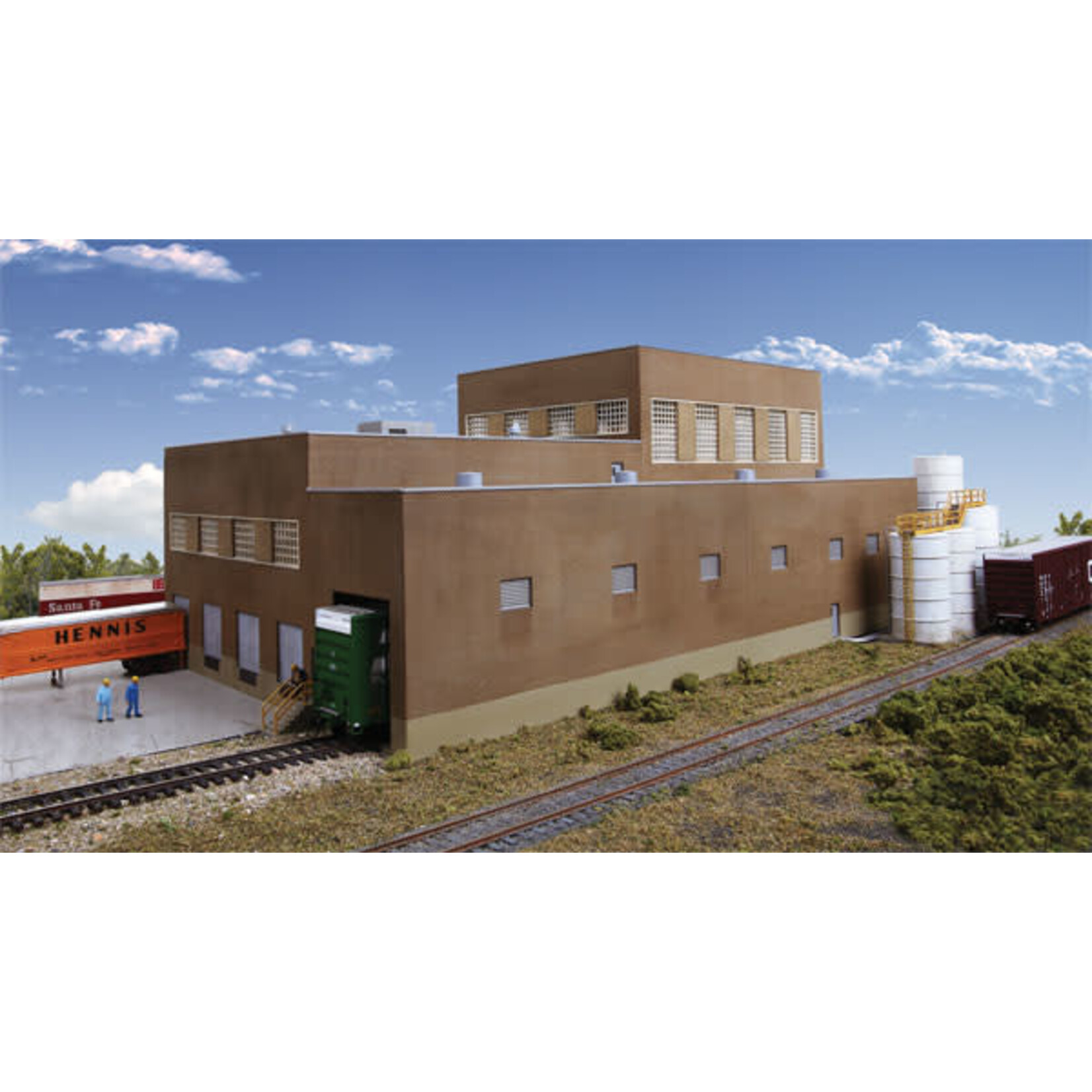 Walthers 9333902 HO Paper Mill - Superior Paper Kit