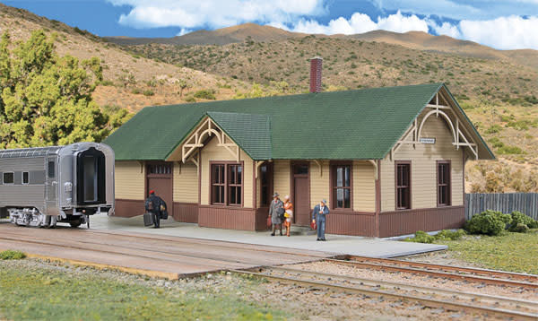 9334057 HO Union Pacific-Style Depot Kit