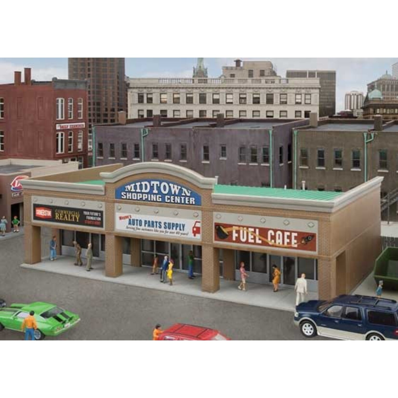 Walthers 9334116 HO Modern Shopping Center II
