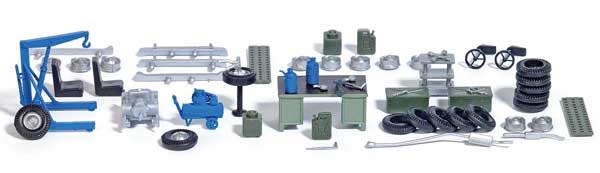 9494167 HO Garage Detail 45-Piece Set