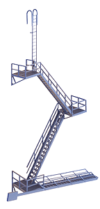 9333736 Modern Fire Escape