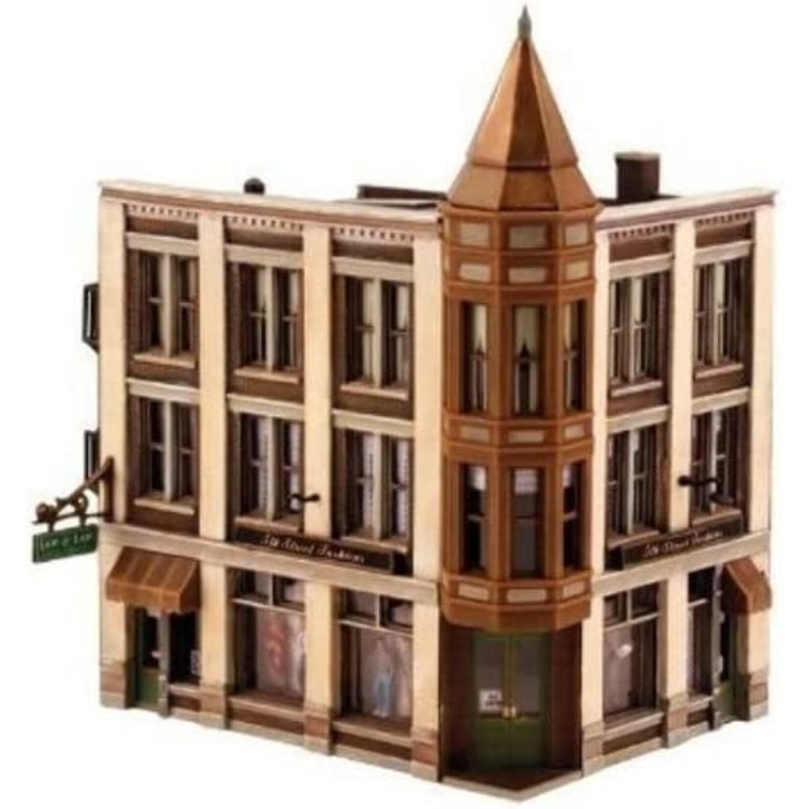 Woodland Scenics 12800 HO DPM Corner Department Store Kit