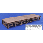 Blair Line 172 HO Wooden Loading Dock Kit