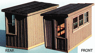 184 HO Scale House Kit