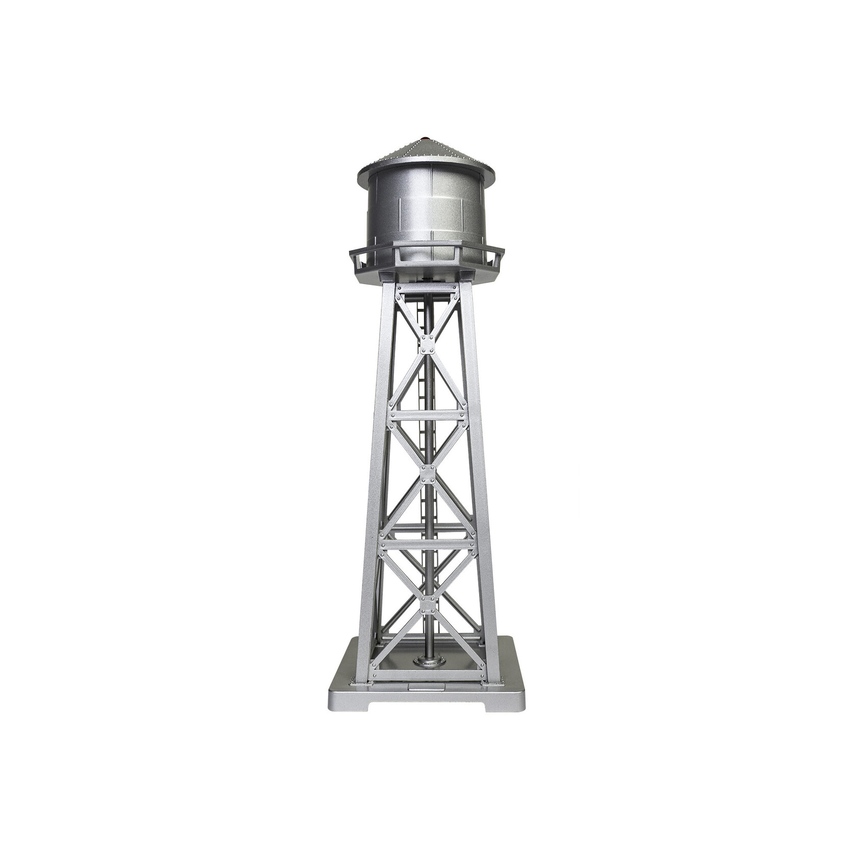 Lionel 1956120 HO Lighted Water Tower - Silver - Assembled
