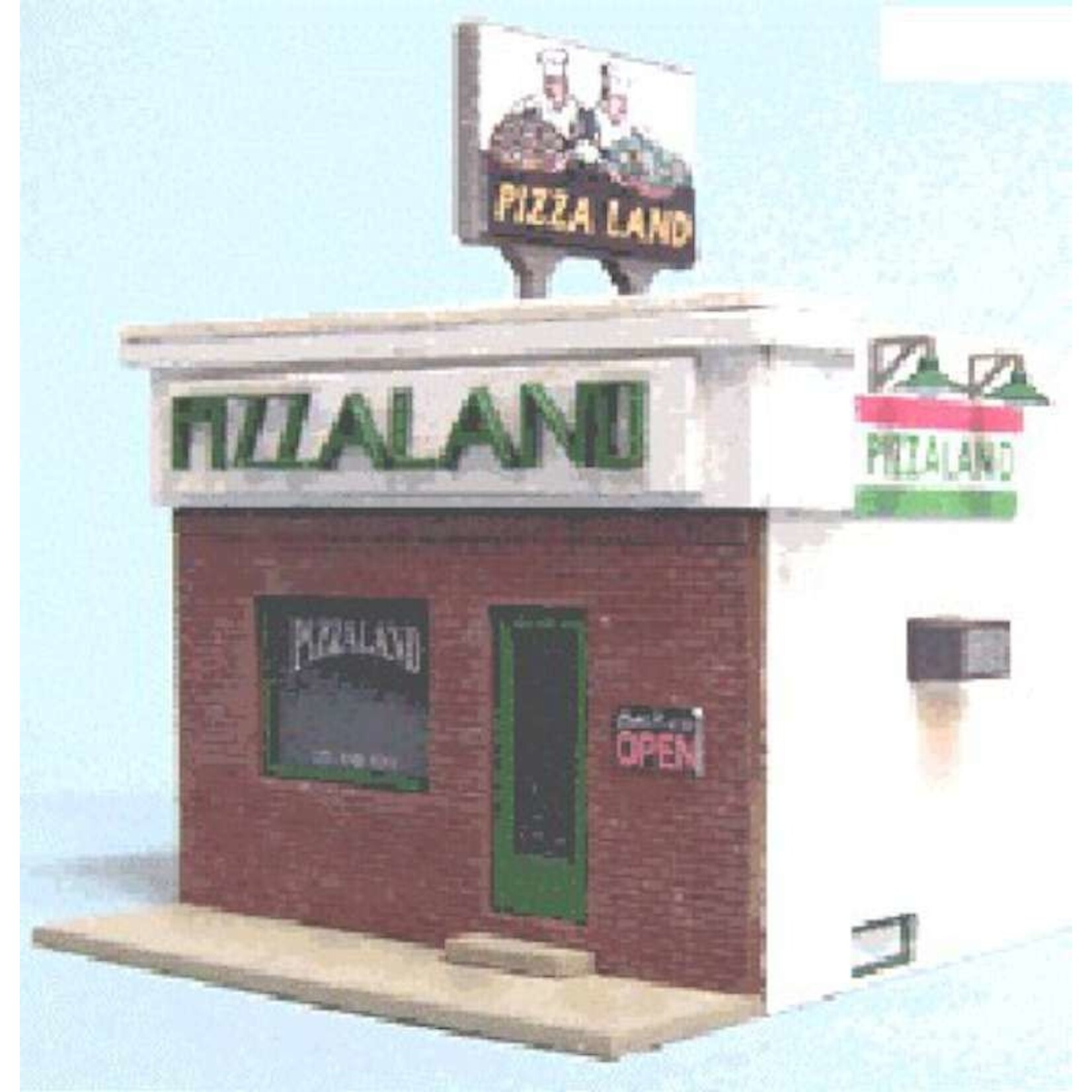 Blair Line 196 HO Pizzaland Kit