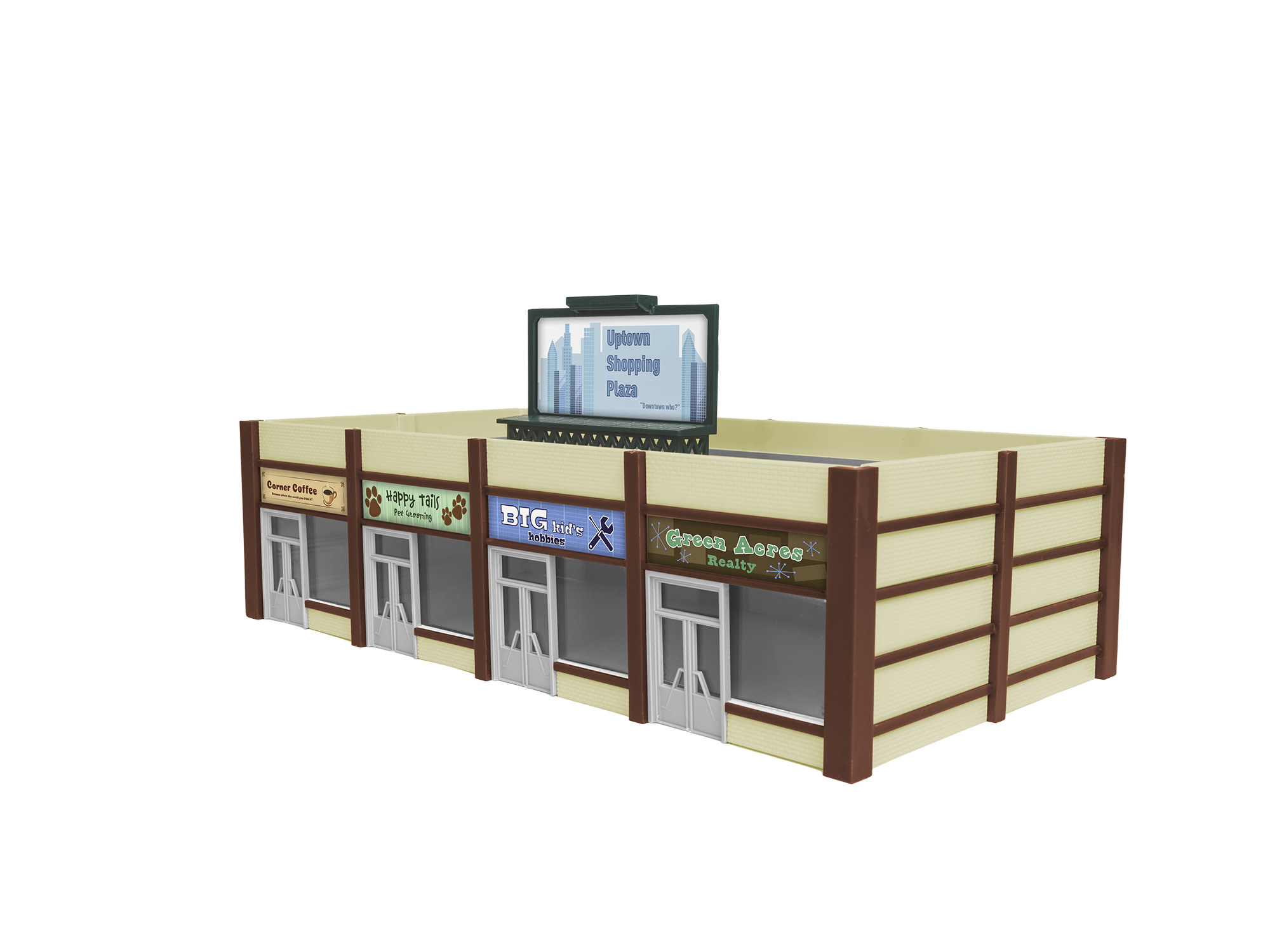1967180 HO Uptown Plaza Mall Kit