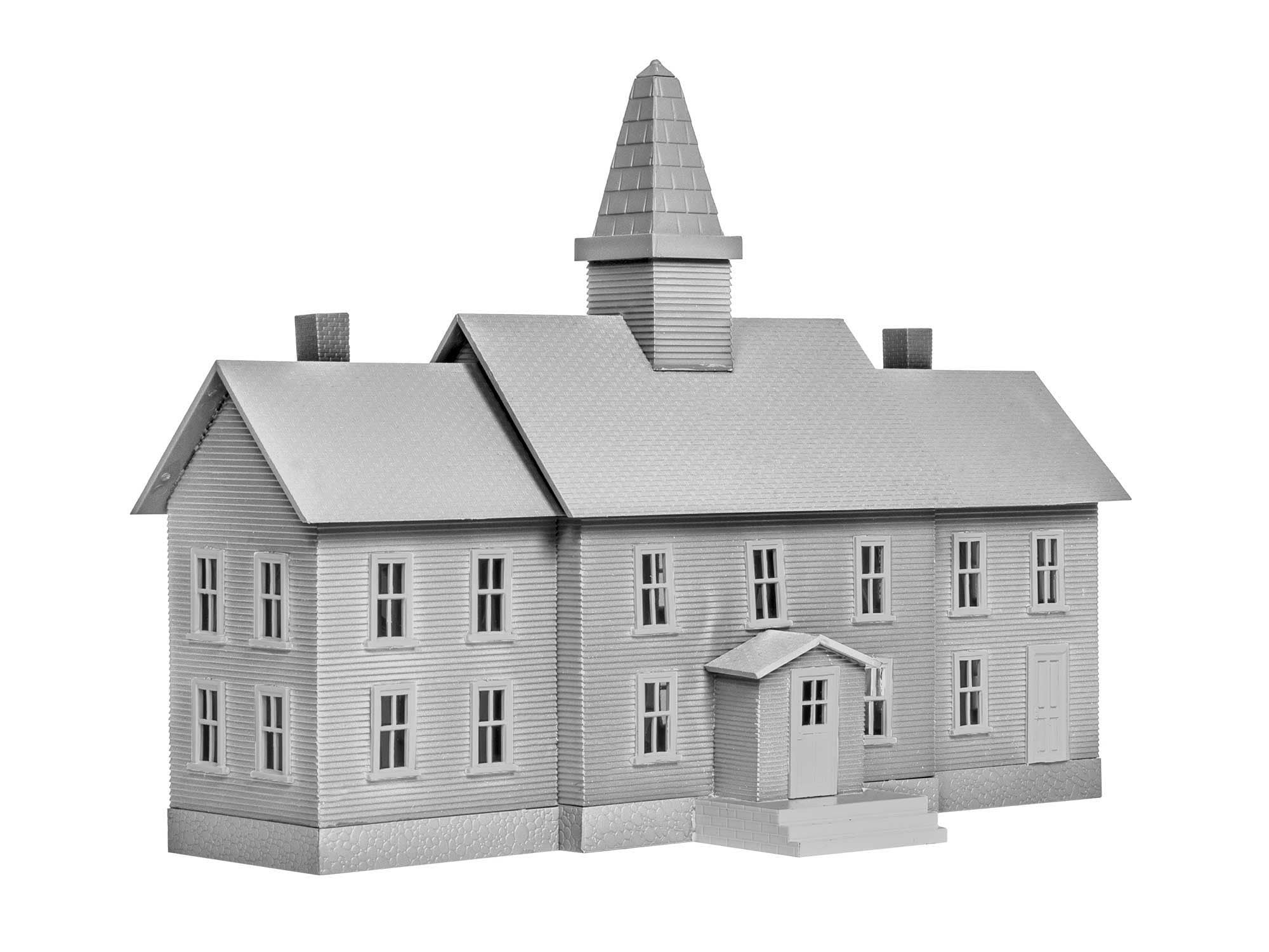 2067020 HO School House Kit