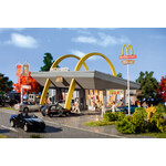 Vollmer 43634 HO McDonald's Restaurant w/McDrive Kit