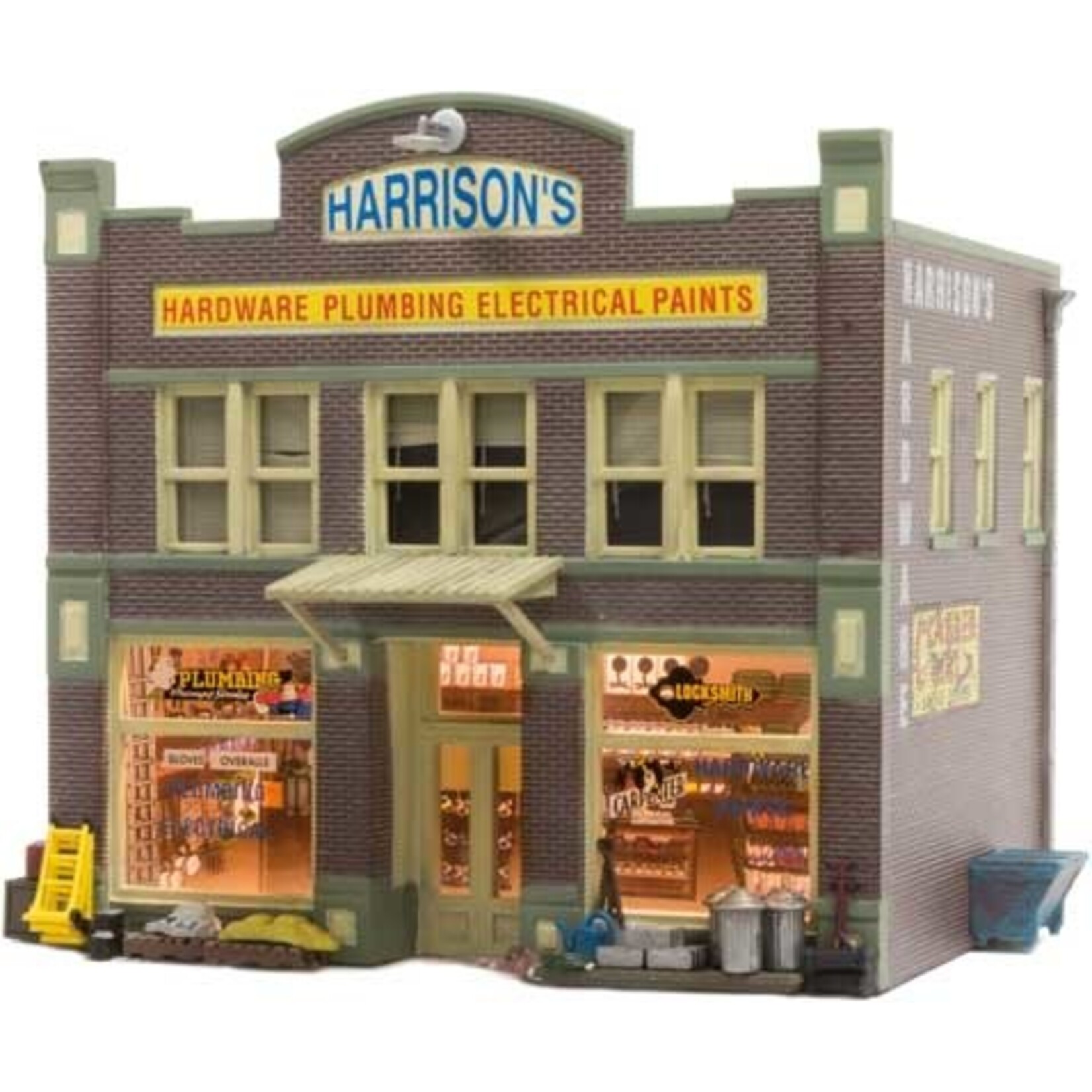 Woodland Scenics 5022 HO Harrison's Hardware Assembled