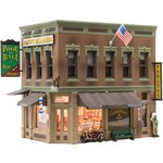 Woodland Scenics 5024 HO Corner Emporium  Assembled