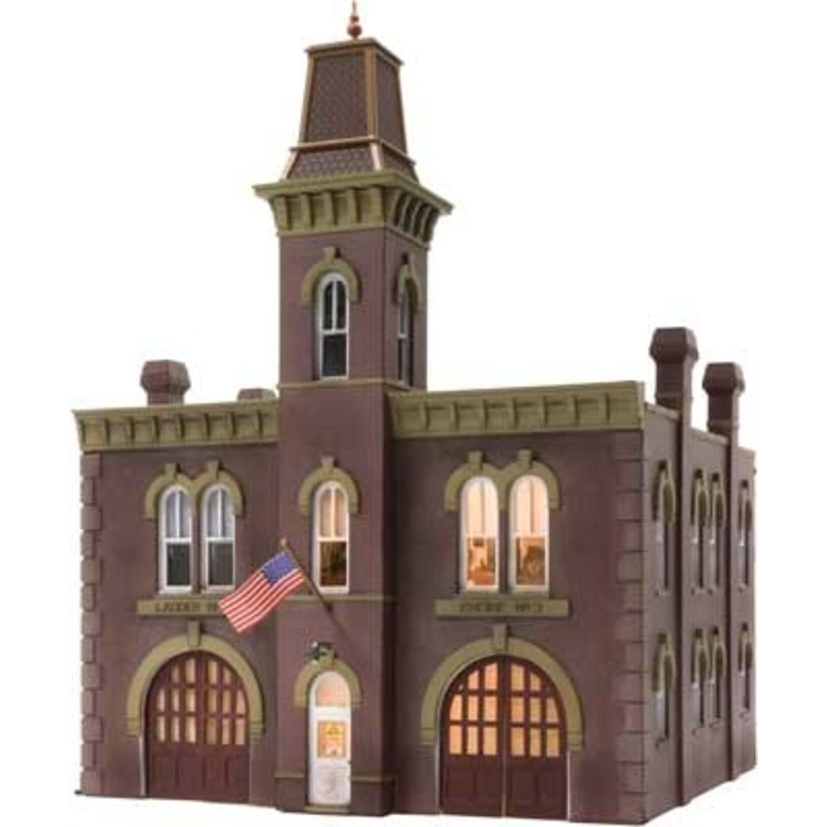 Woodland Scenics 5034 HO Firehouse - Assembled