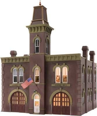 5034 HO Firehouse - Assembled