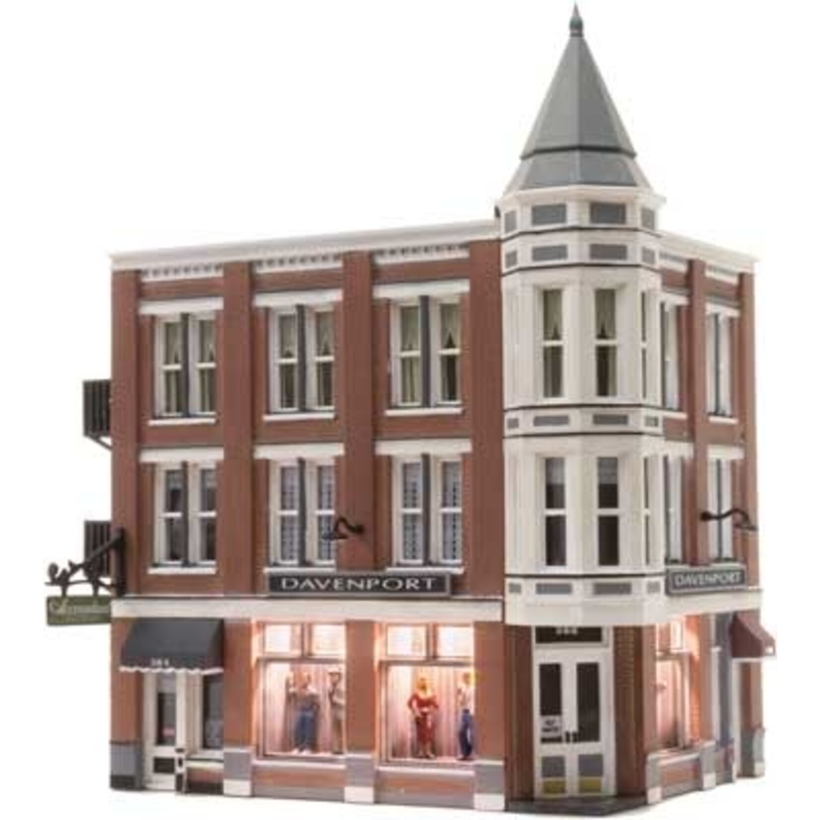 Woodland Scenics 5039 HO Davenport Department Store - Assembled