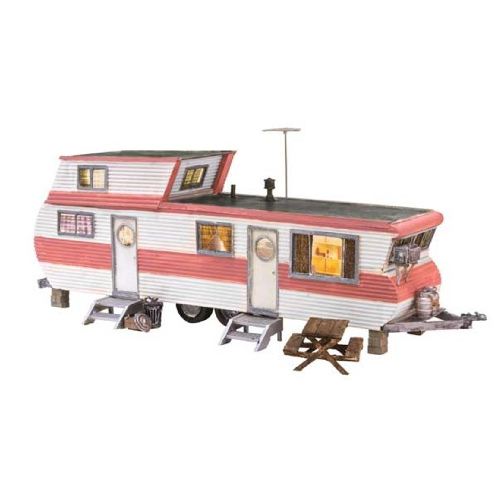 Woodland Scenics 5061 HO Double Decker Trailer - Assembled