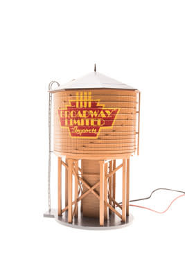 6097 HO Operating Water Tower w/ Sound, with BLI Logo - Assembled