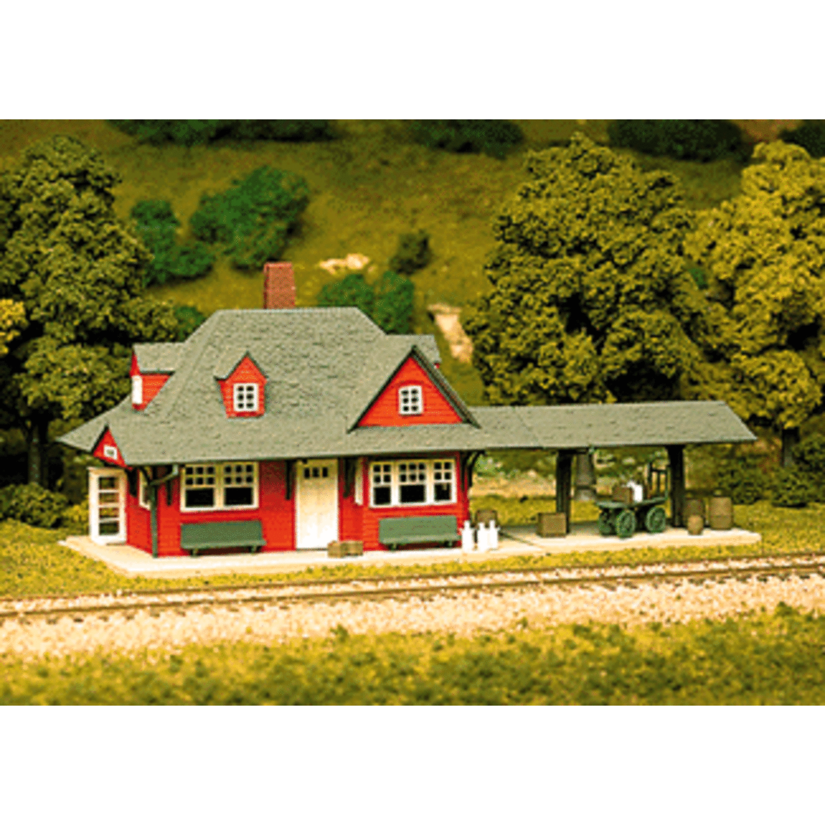 Atlas 706 HO Passenger Station - Kit