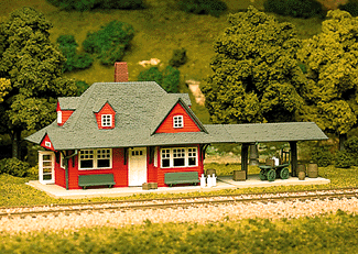 706 HO Passenger Station - Kit