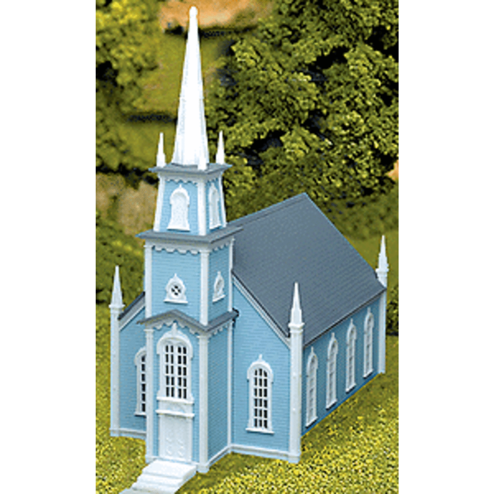 Atlas 708 HO 19th Century Church Kit