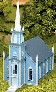 708 HO 19th Century Church Kit